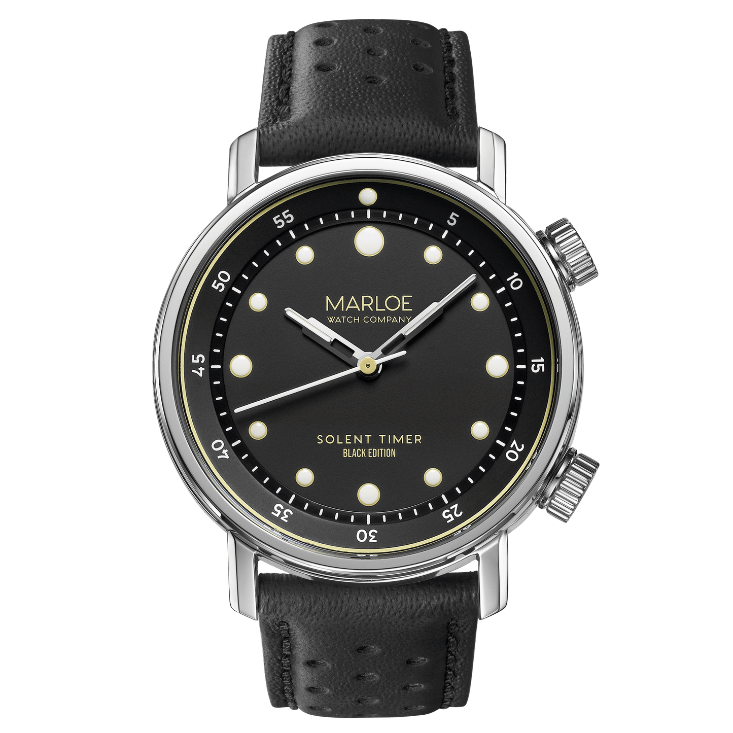 Solent Timer - Black Edition (Seconds Stock)