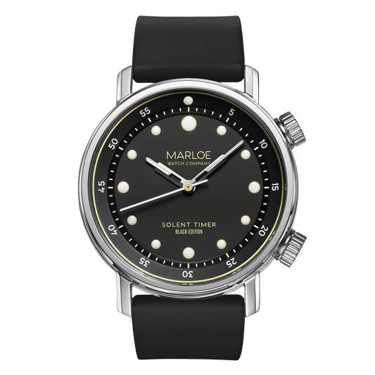 Solent Timer - Black Edition (Seconds Stock)