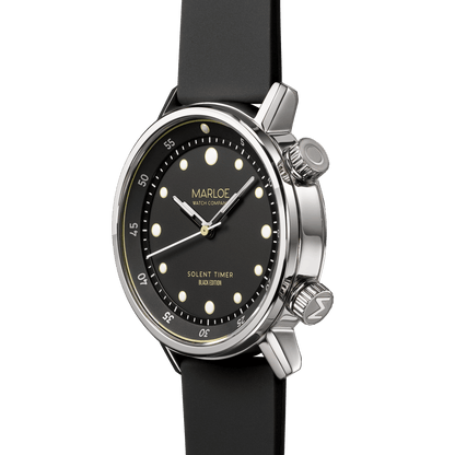 Solent Timer - Black Edition (Seconds Stock)